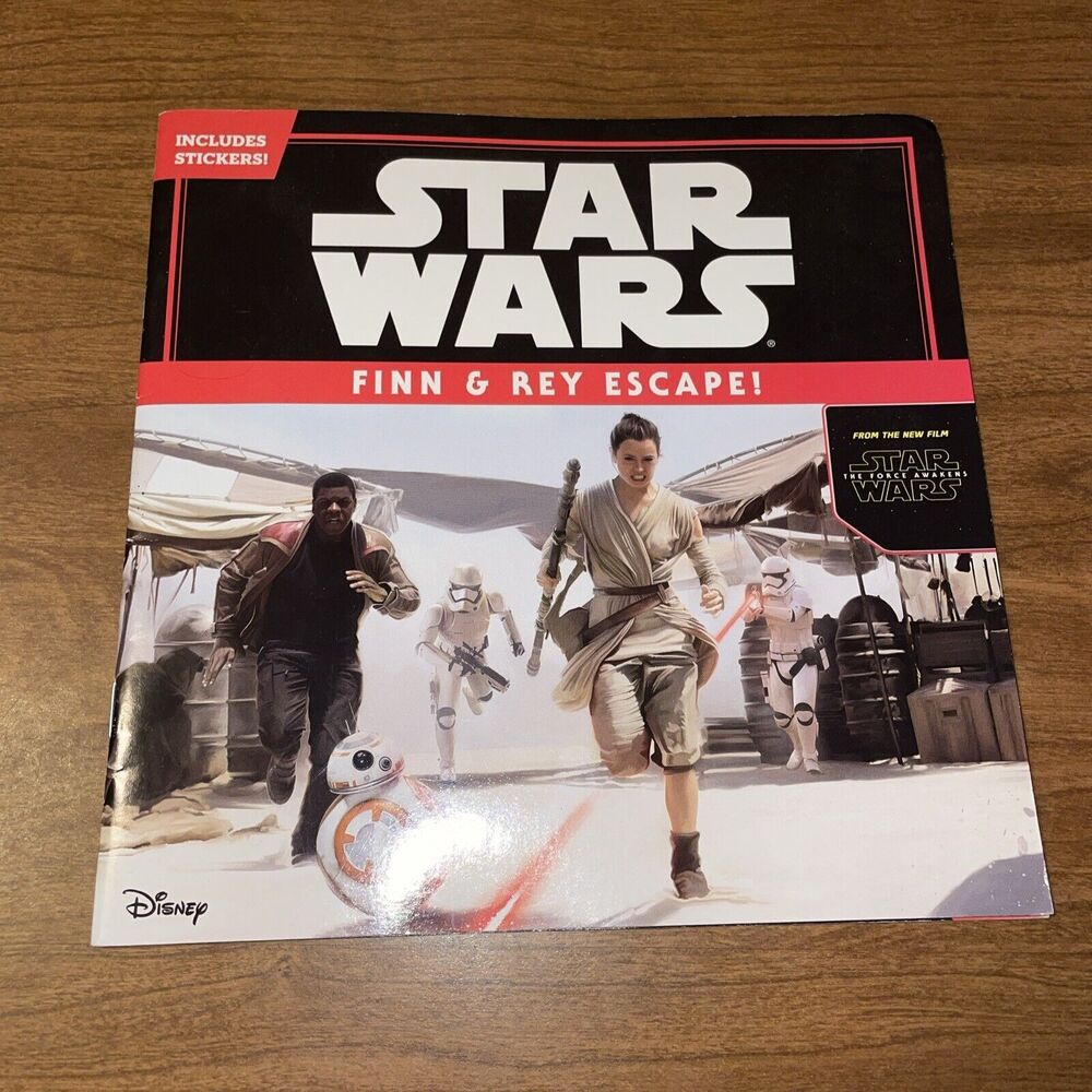 Star Wars the Force Awakens: Finn and Rey Escape! Includes Stickers Movie Tie In